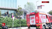 İstanbul'da Şişli Tapu Müdürlüğü’nde yangın paniği