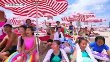 “北, 중국산 비치파라솔 수입 47배 급증”