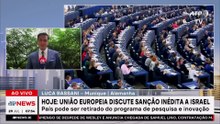 União Europeia vai discutir sanção inédita a Israel