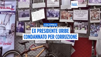 Colombia: ex presidente Uribe condannato in primo grado per corruzione e frode in processo