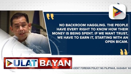 PBBM, iginiit na hindi aaprubahan ang national budget na hindi alinsunod sa mga plano ng gobyerno | ulat ni Kenneth Paciente