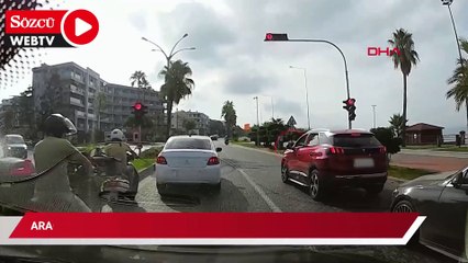 Araçlarından izmarit atan sürücülere ceza