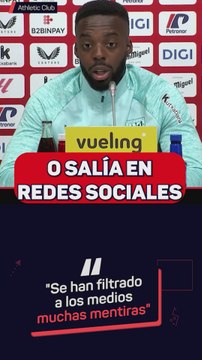 Iñaki Williams da detalles de la renovación de Nico: Se han dicho muchas mentiras