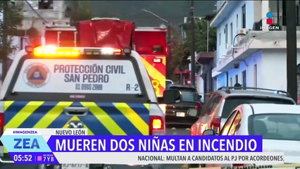 Menores mueren en un incendio en San Pedro Garza García, Nuevo León