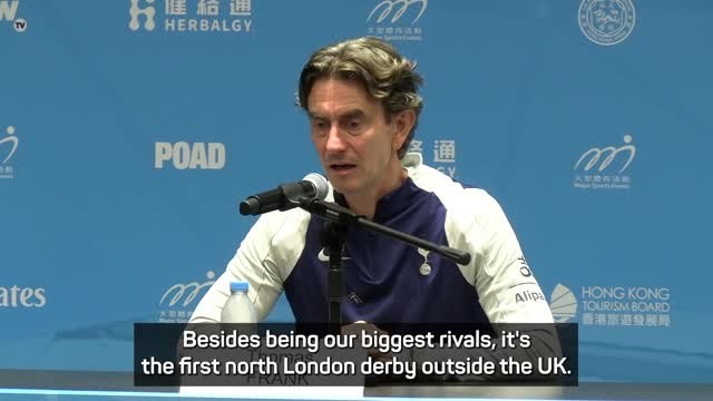 Arsenal 'unfortunately' among world's best - Spurs' coach Frank