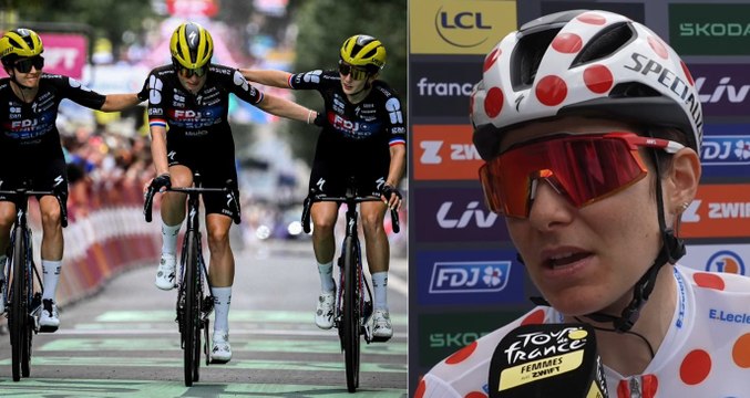 Tour de France Femmes 2025 - Elise Chabbey : Demi Vollering... on garde le moral mais ça fait chier