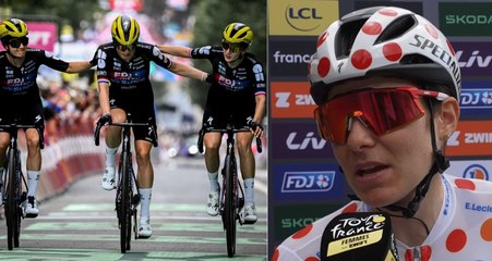 Tour de France Femmes 2025 - Elise Chabbey : "Demi Vollering... on garde le moral mais ça fait chier"