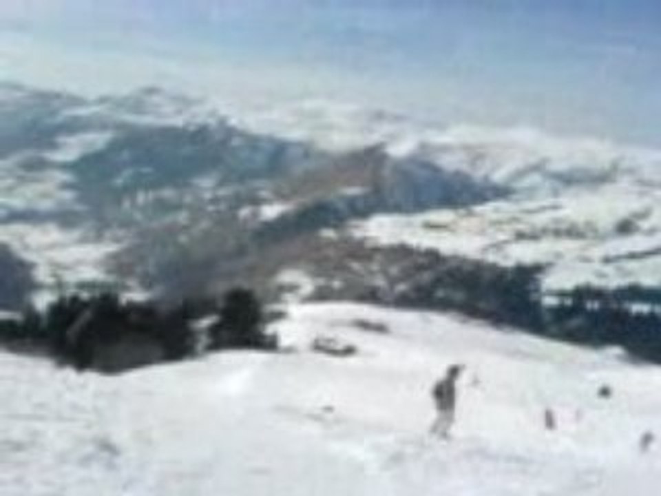 Déscente ski 2