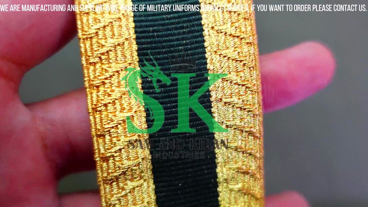 Pakistan Gold and Green Lace Suppliers and Manufacturers, Gold Wire French Braid