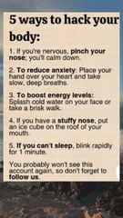 5 Body Hacks to Instantly Calm Anxiety, Boost Energy & Sleep Better! 😱 #shortsviral
