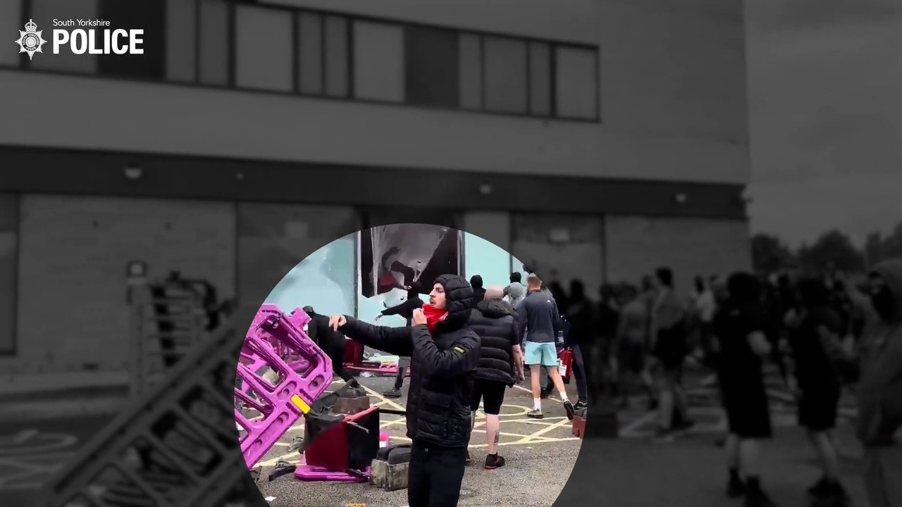 First anniversary of the Rotherham riots - video Dailymotion