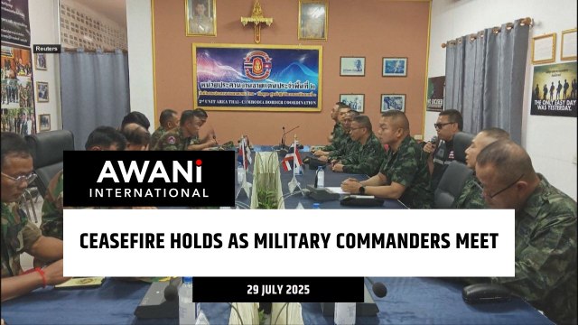 Ceasefire holds as military commanders meet