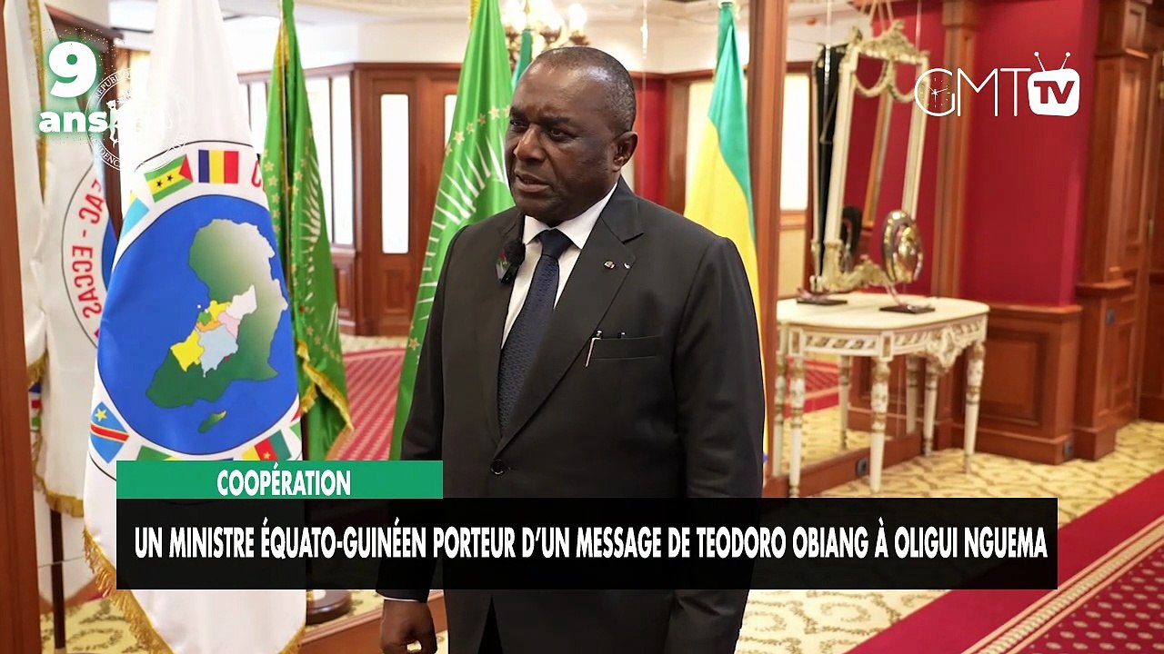 [#Reportage] Coopération : un ministre équato-guinéen porteur d’un message de Teodoro Obiang à Oligui Nguema