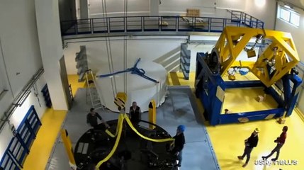 Un cuore italiano per il telescopio più grande del mondo: timelapse