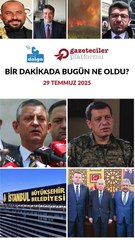 Bir dakikada bugün ne oldu?