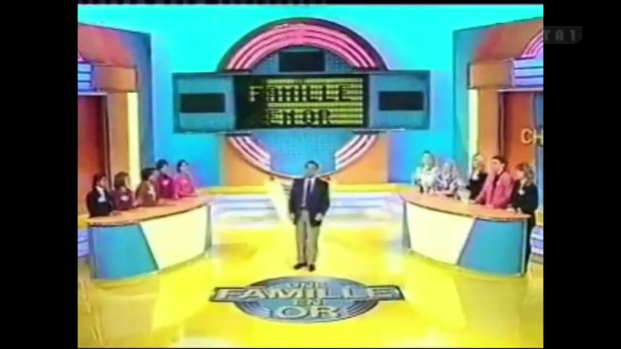 Jeu Télévisé : Evolution des Génériques du Jeu Télévisé Une Famille en Or sur TF1