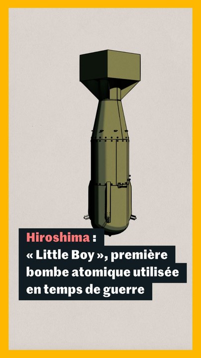 Hiroshima : la première bombe atomique utilisée en temps de guerre