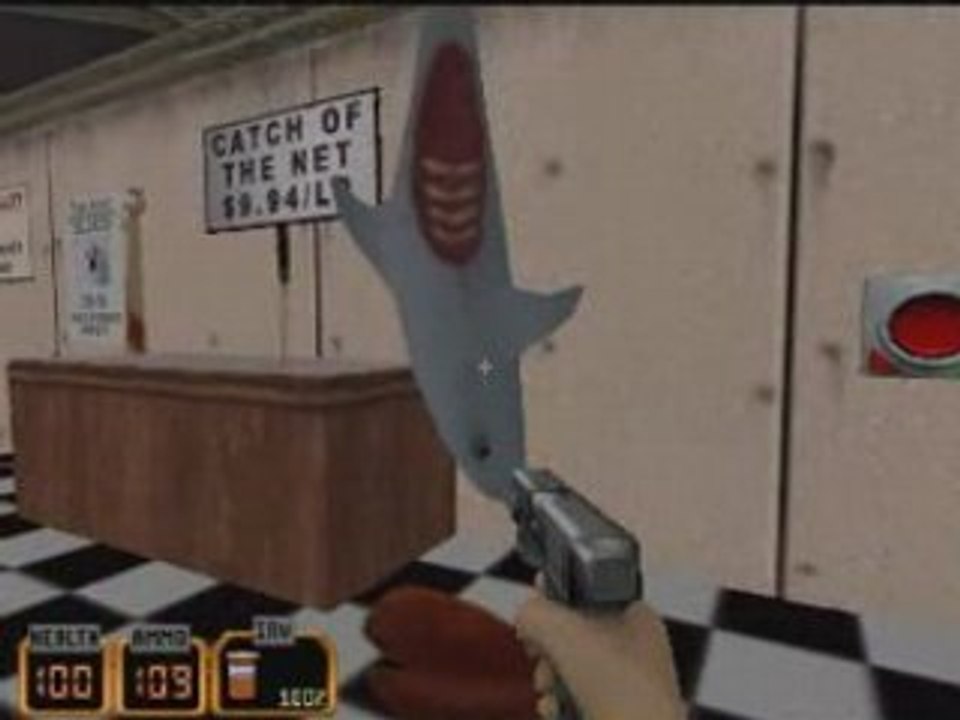 Duke Nukem Walkthrough : Shop-n-Bag