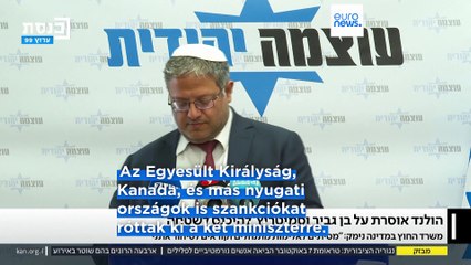 Hollandia beutazási tilalmat rendel el két izraeli miniszterrel szemben