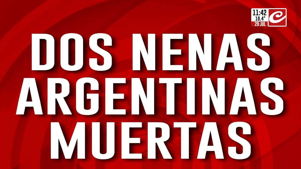 Tragedia en Miami: dos nenas argentinas mueren...