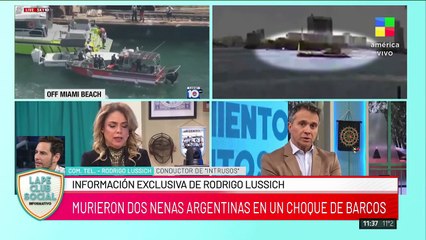 🔴 MURIERON DOS NENAS ARGENTINAS EN UN CHOQUE DE BARCOS- INFORMACIÓN EXCLUSIVA DE RODRIGO LUSSIC