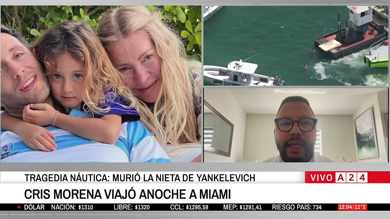 Murió la hija de Tomás Yankelevich en Miami: el videl del trágico accidente