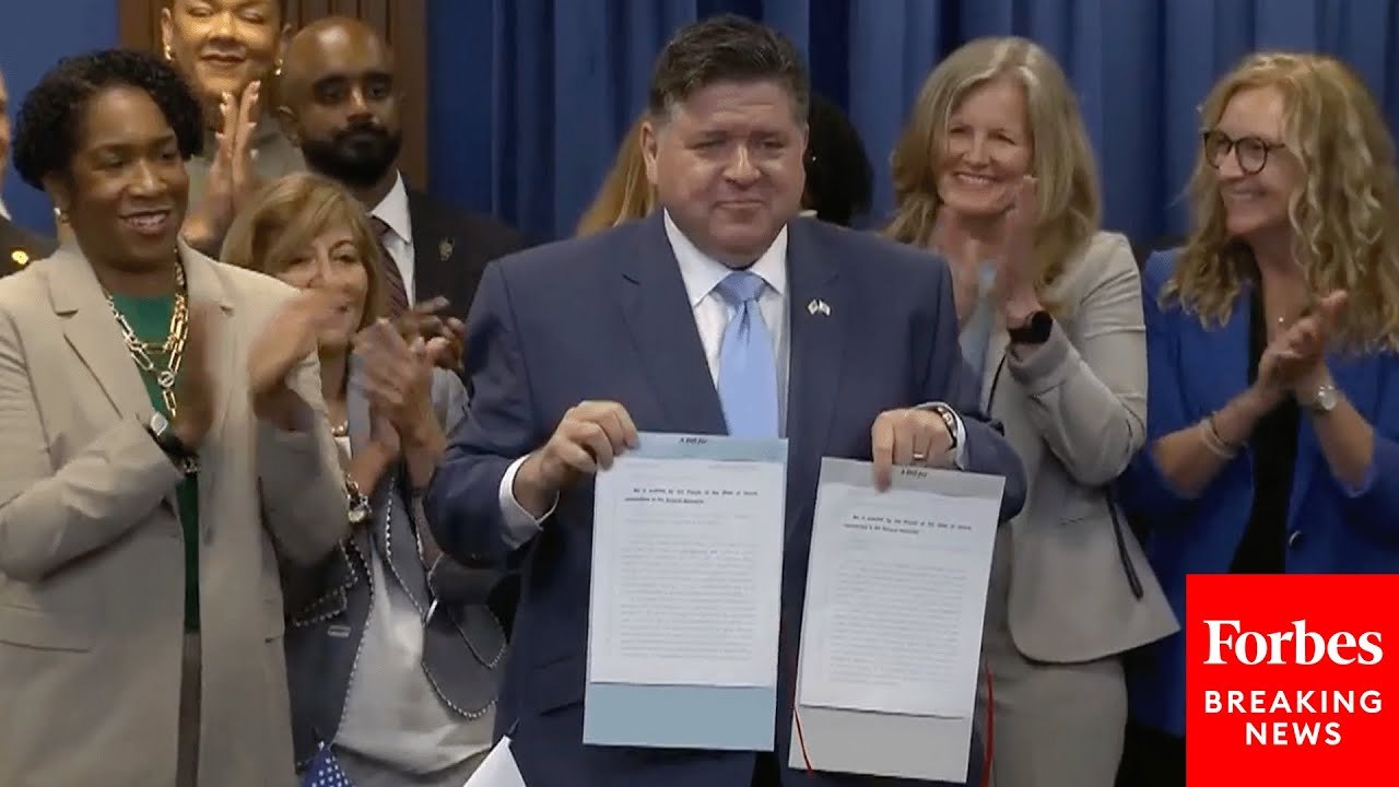 'Illinois Is Standing Up And Doing Something About It': Gov. JB Pritzker Signs 2 Gun Safety Bills