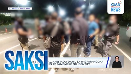 Chinese national, arestado dahil sa pagpapanggap umanong Pilipino at pamemeke ng identity | Saksi