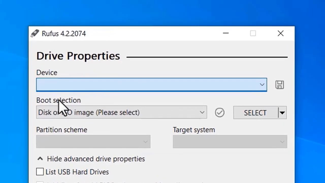 How to Fix Rufus Not Showing USB or External Hard Drives in Windows 10/11/8/7