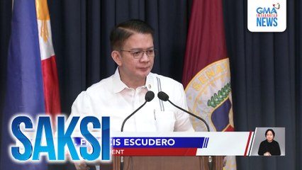 Escudero, tinawag na demolition job ang ulat na may isiningit umano siyang mahigit P142B halaga ng proyekto sa 2025 budget | Saksi