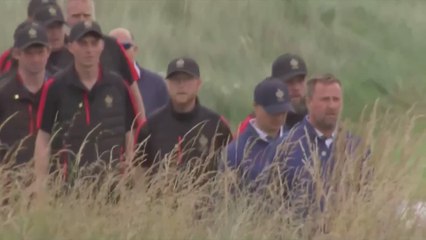DONALD TRUMP JR’S RIDICULOUS DANCE at OPENING of DONALD TRUMP’S SCOTTISH GOLF COURSE