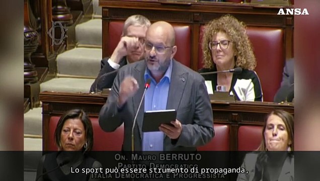 Berruto (Pd): Basta doppie morali. Sospendere Israele dalle gare sportive internazionali