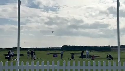 Trump departs Scotland