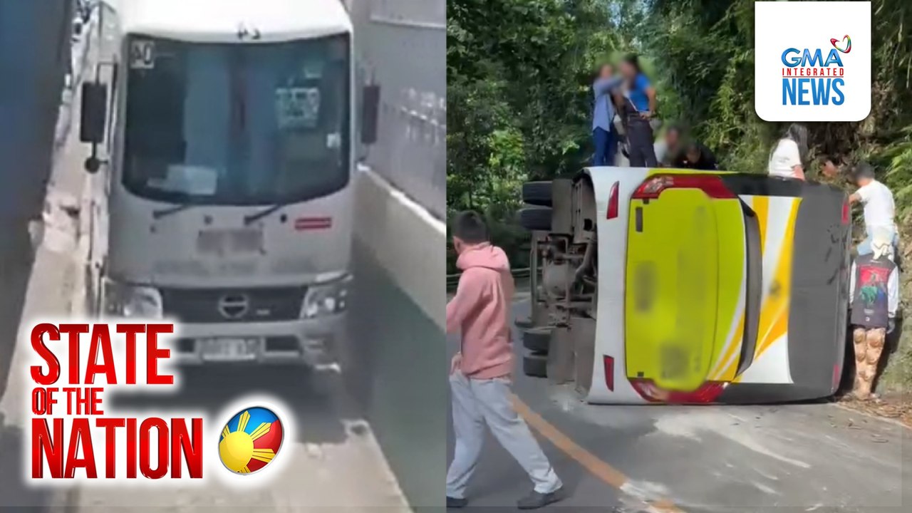 15 sugatan sa tumagilid na bus sa Bilar, Bohol | SONA