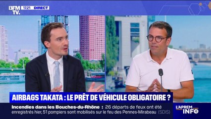Airbags Takata: le gouvernement doit proposer des "solutions de mobilité" aux clients immobilisés plus de 15 jours