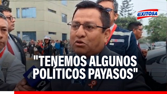 Ministro de Salud critica a congresistas que interrumpieron mensaje de Dina Boluarte: Tenemos algunos políticos payasos