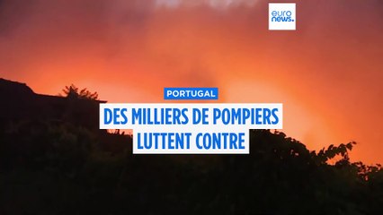 Plus de 2 000 agents sur le terrain pour lutter contre les incendies au Portugal