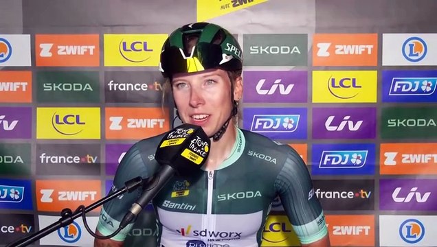 Tour de France Femmes 2025 – Lorena Wiebes : Je pense qu’en arrivées au sprint, je suis imbattable cette saison