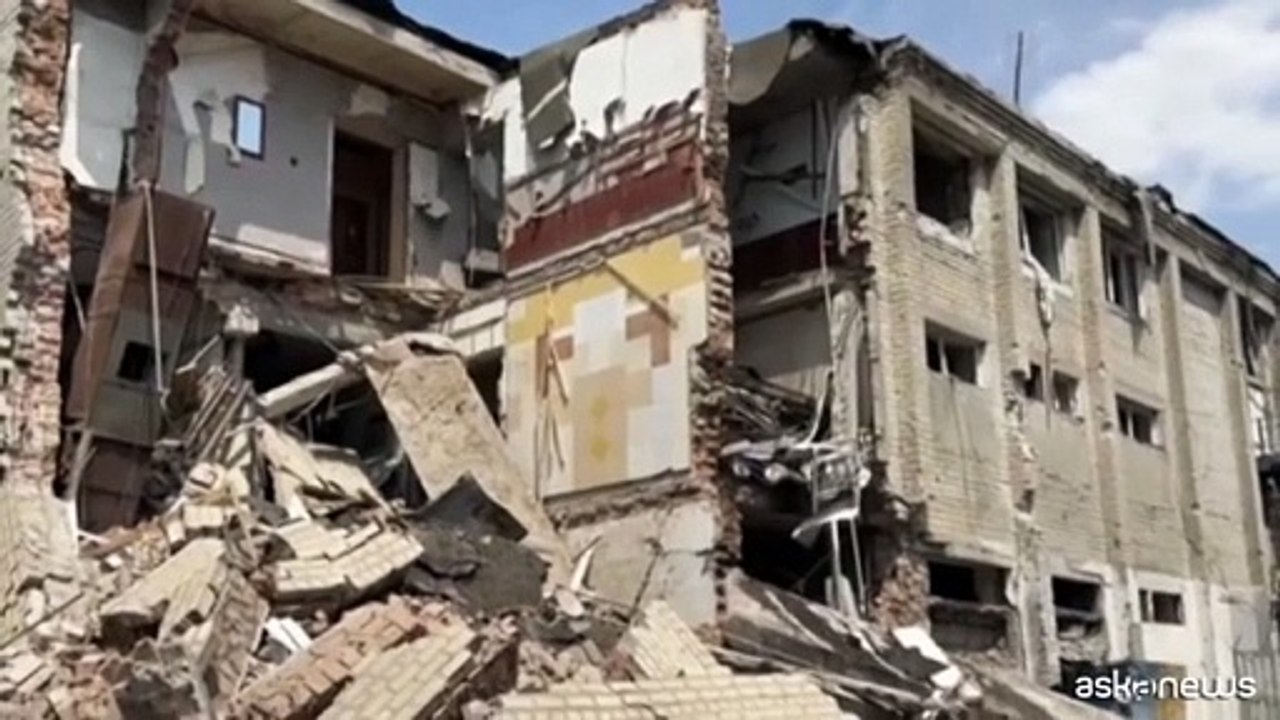 Ucraina, prigione distrutta da attacco nella regione di Zaporizhzhia