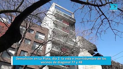 Demolición en La Plata día 2