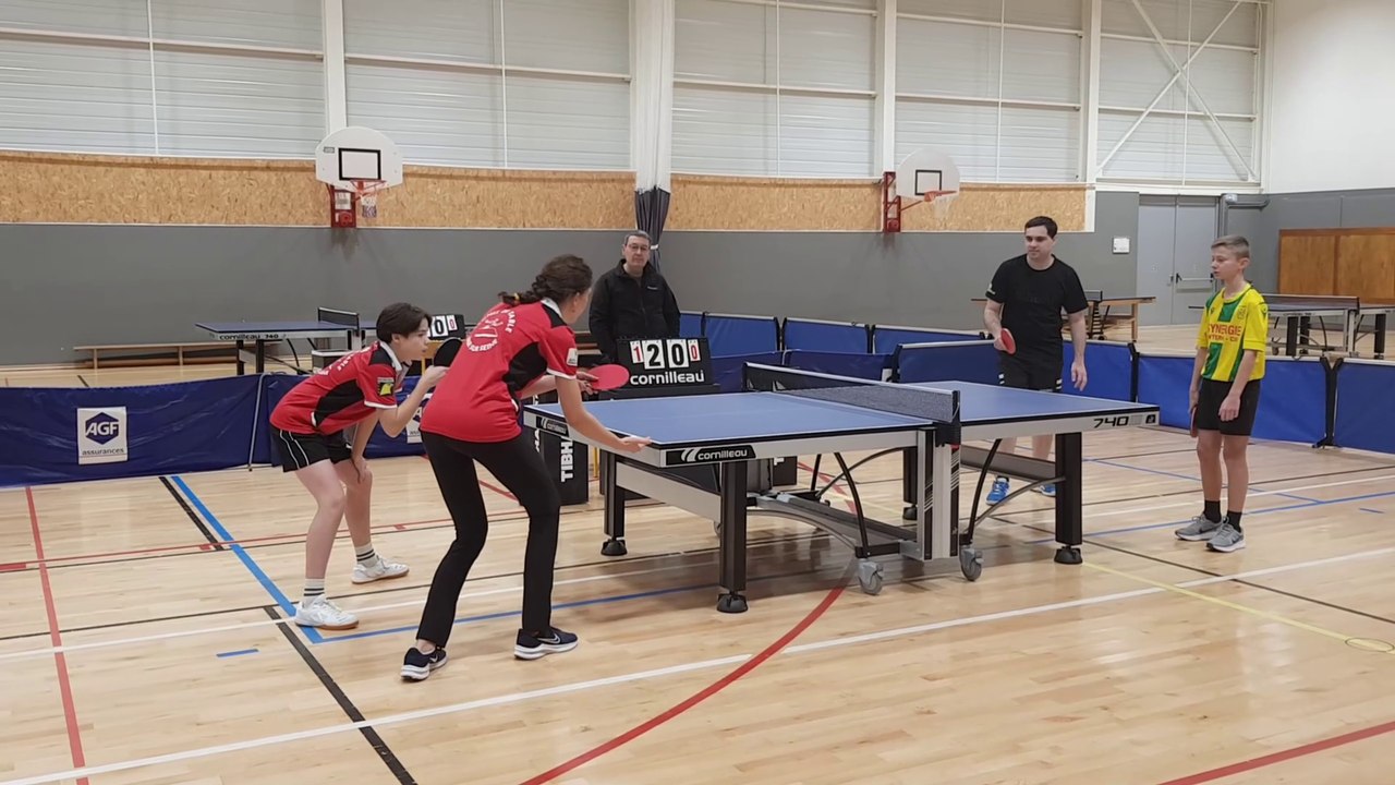 Championnats de Tennis de Table à Bar sur Seine le 01/02/25 - Phase 2 - Nogent 2 vs Bar/Seine FJ 4