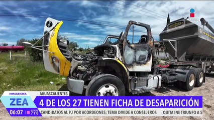 Jornada violenta en Aguascalientes: 4 de los 27 detenidos tienen ficha de desaparición