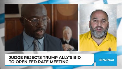 Judge Rejects Trump Ally's Bid To Open Fed Rate Meeting