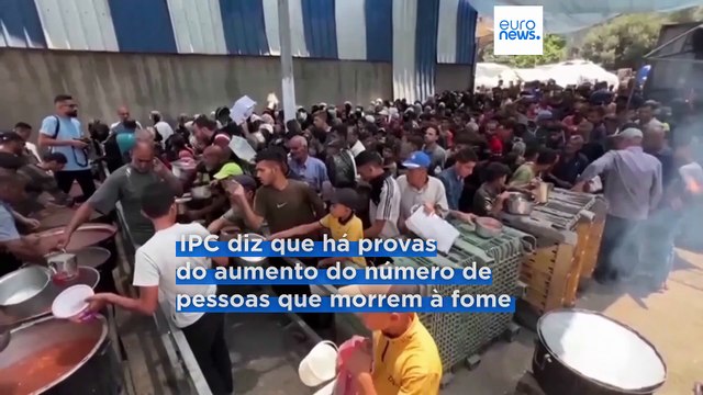Pior cenário de fome está a desenrolar-se em Gaza, alerta organismo apoiado pela ONU