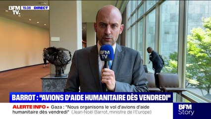 Accord entre l'UE et les États-Unis: "Les discussions devront être réajustées (...) pour parvenir à un accord équilibré", indique Jean-Noël Barrot