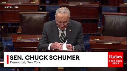 'Selling Access To The White House For Profit': Schumer Decries Trump's 'Unprecedented Corruption'