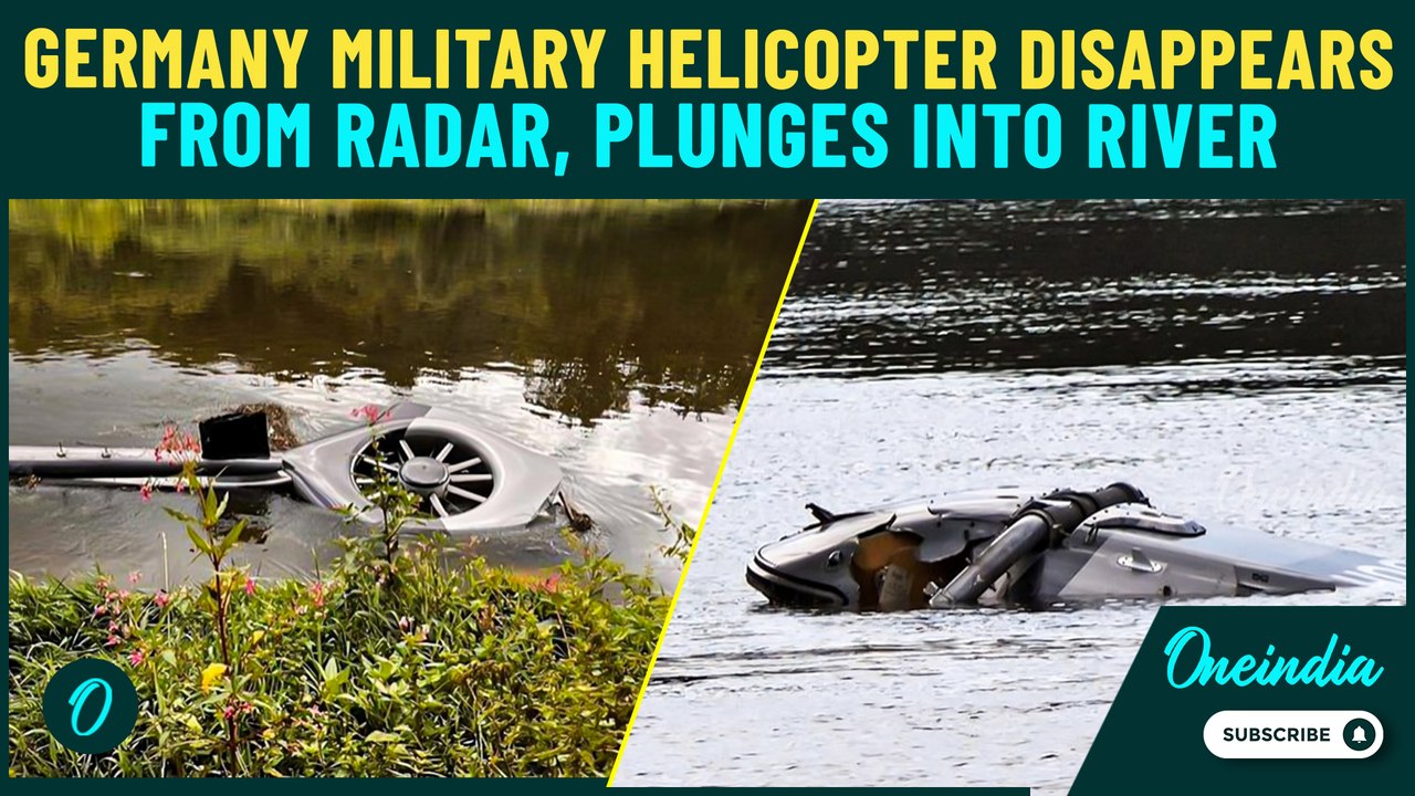 Germany Military Helicopter Crash BREAKING: Bundeswehr Chopper CRASHES Into River; Pilot Missing