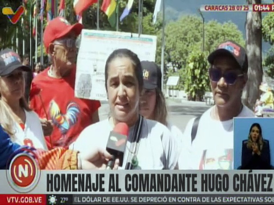 Caracas I Pueblo venezolano celebró legado imborrable de Hugo Chávez que inspiró a Latinoamérica