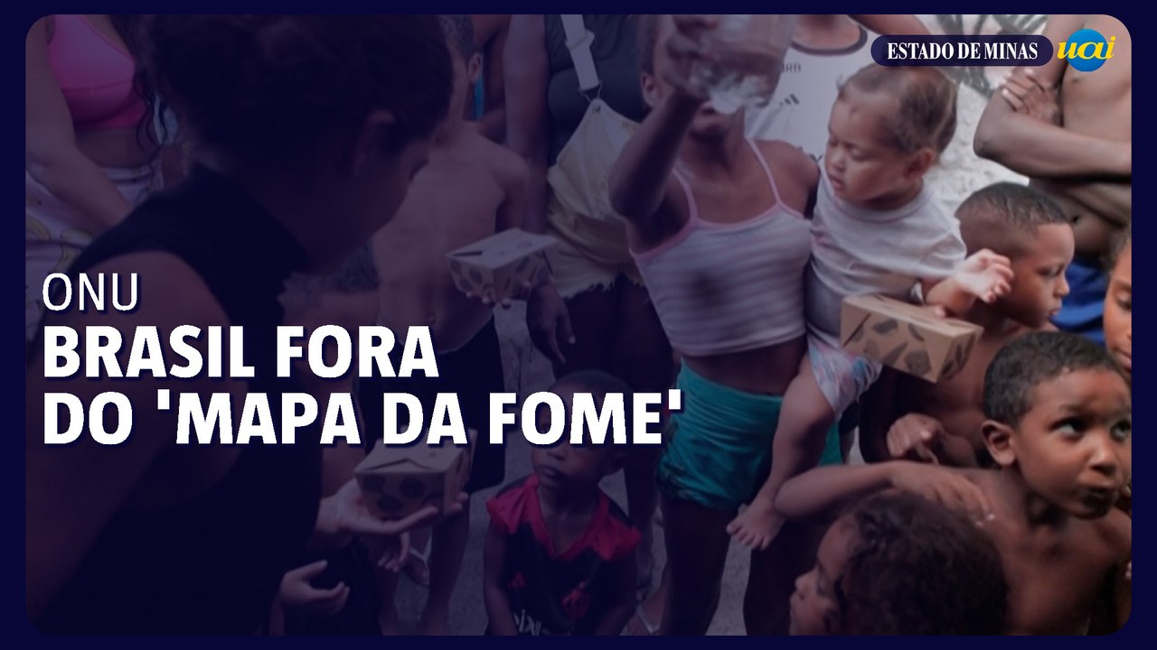Brasil fora do 'Mapa da Fome' da ONU