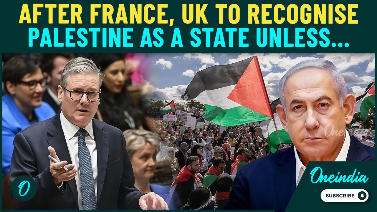 Keir Starmer's BIG Gaza Announcement| UK Threatens to Recognise Palestine in September If Israel...